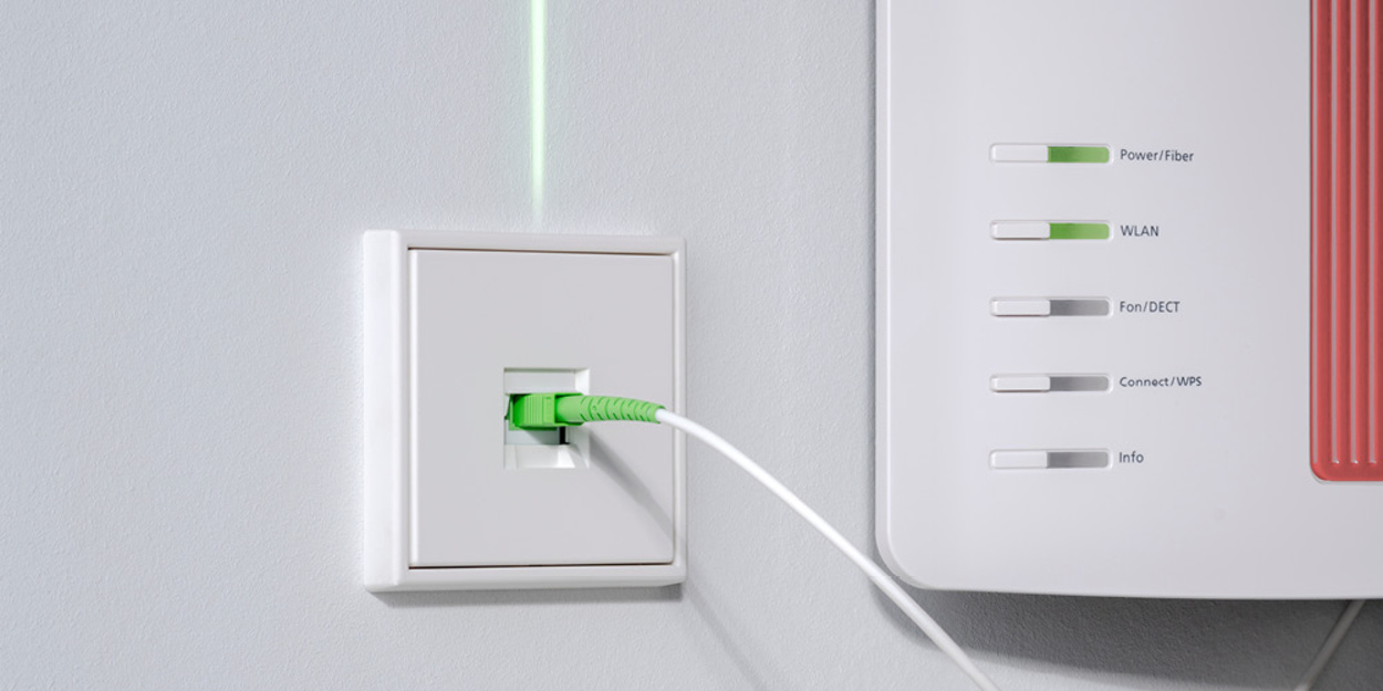 Die neuen Glasfaser-Anschlussdosen bei VP-Elektro GmbH in Colditz OT Sermuth